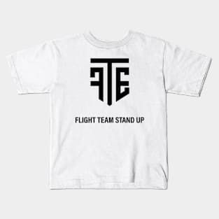 Flightreacts Merch Flight Team Stand Up Kids T-Shirt